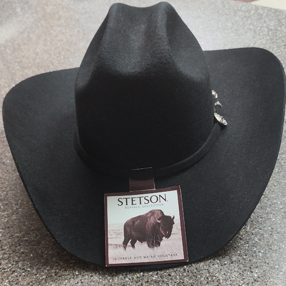 Stetson Black Cowboy Hat